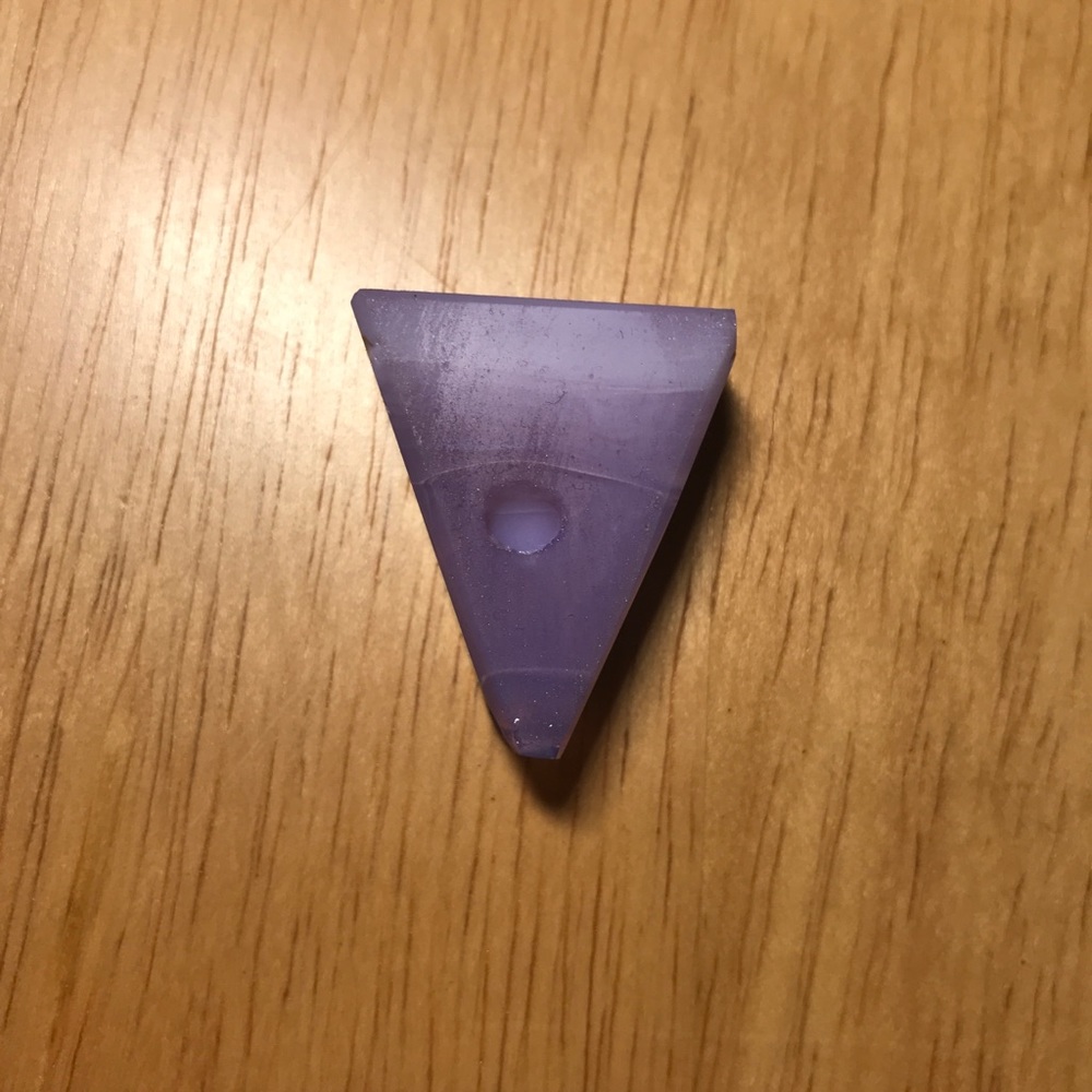 Purple Cheese Glass Pendant